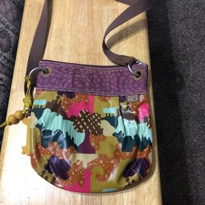 Genuine fossil shoulder bag